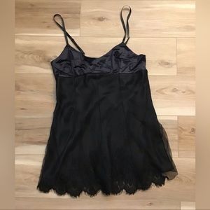 Vintage Victorias Secret Lace Slip Dress L